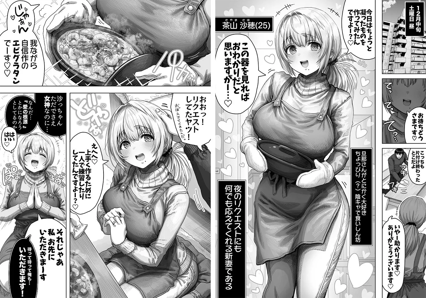 夫婦ノ夜 メリクリ編〜お茶目な奥さんと過ごす聖シコノ夜〜 画像1