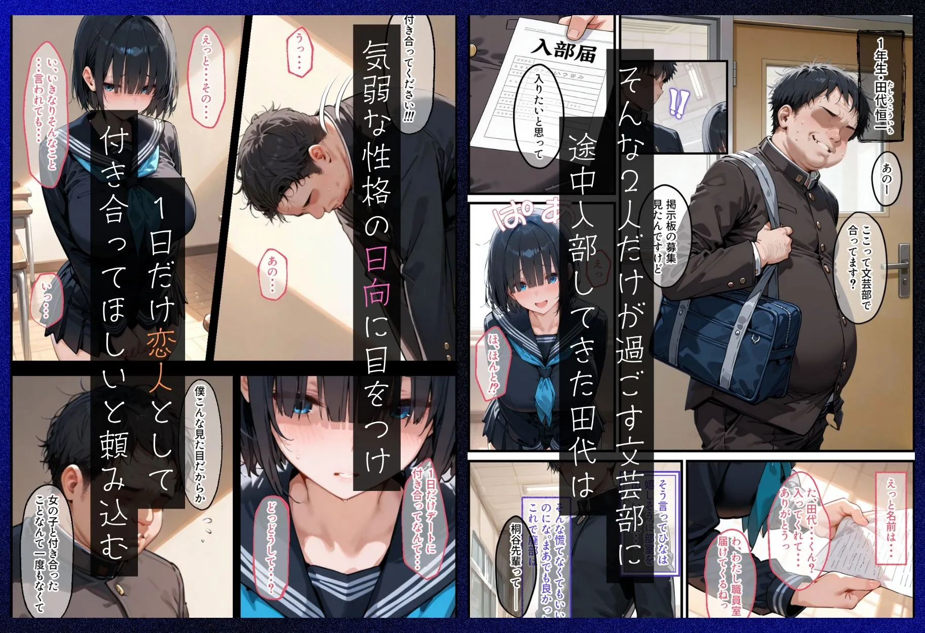 気弱な幼馴染は簡単に寝取られる 画像2