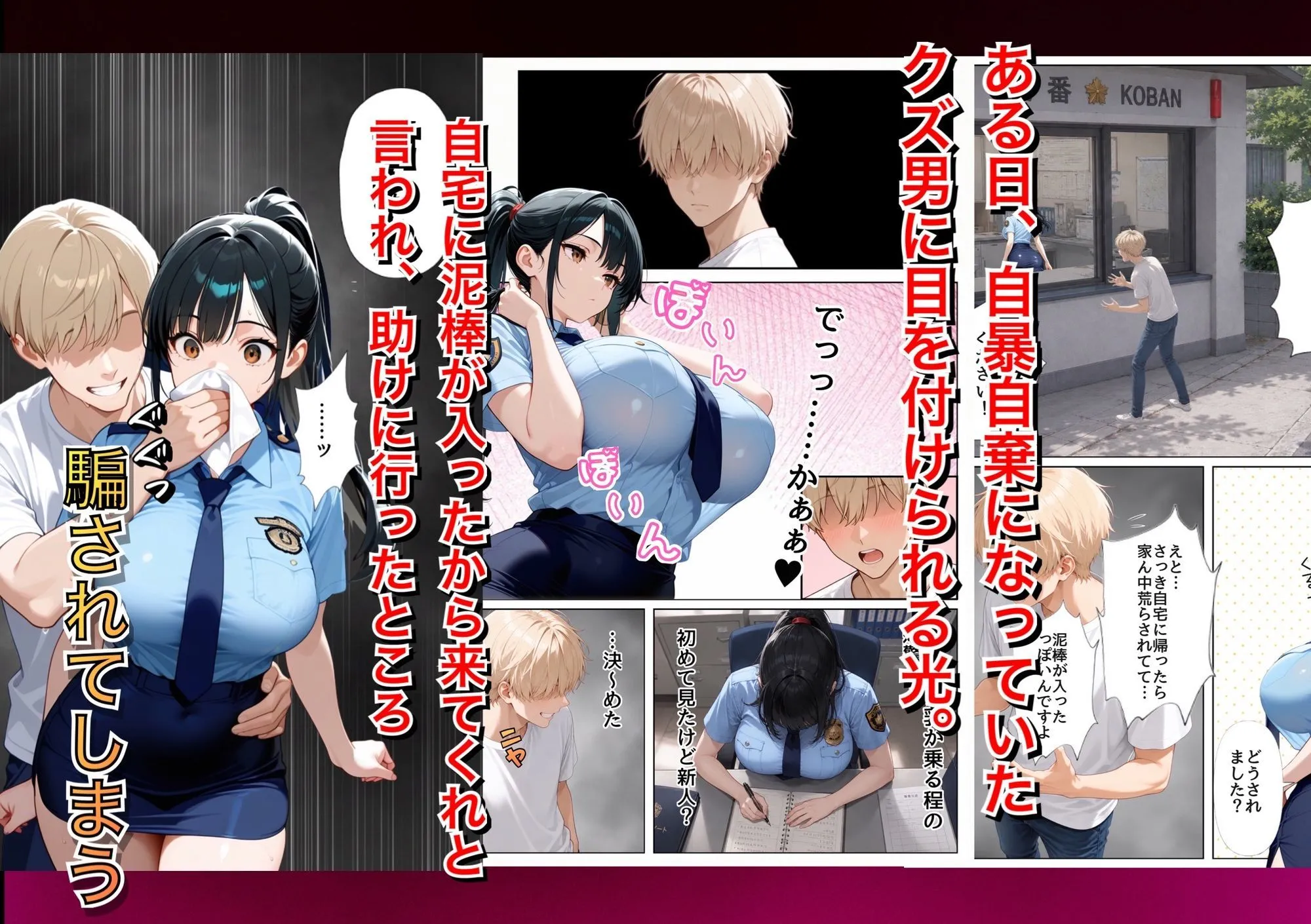 男嫌いな新卒警官を監×してマゾメス化させた結果 画像3