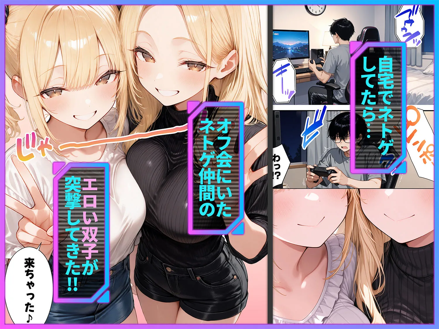 俺が攻略対象！？ゲームのオフ会にいったら癖アリ美少女ハーレムだった件2 画像1