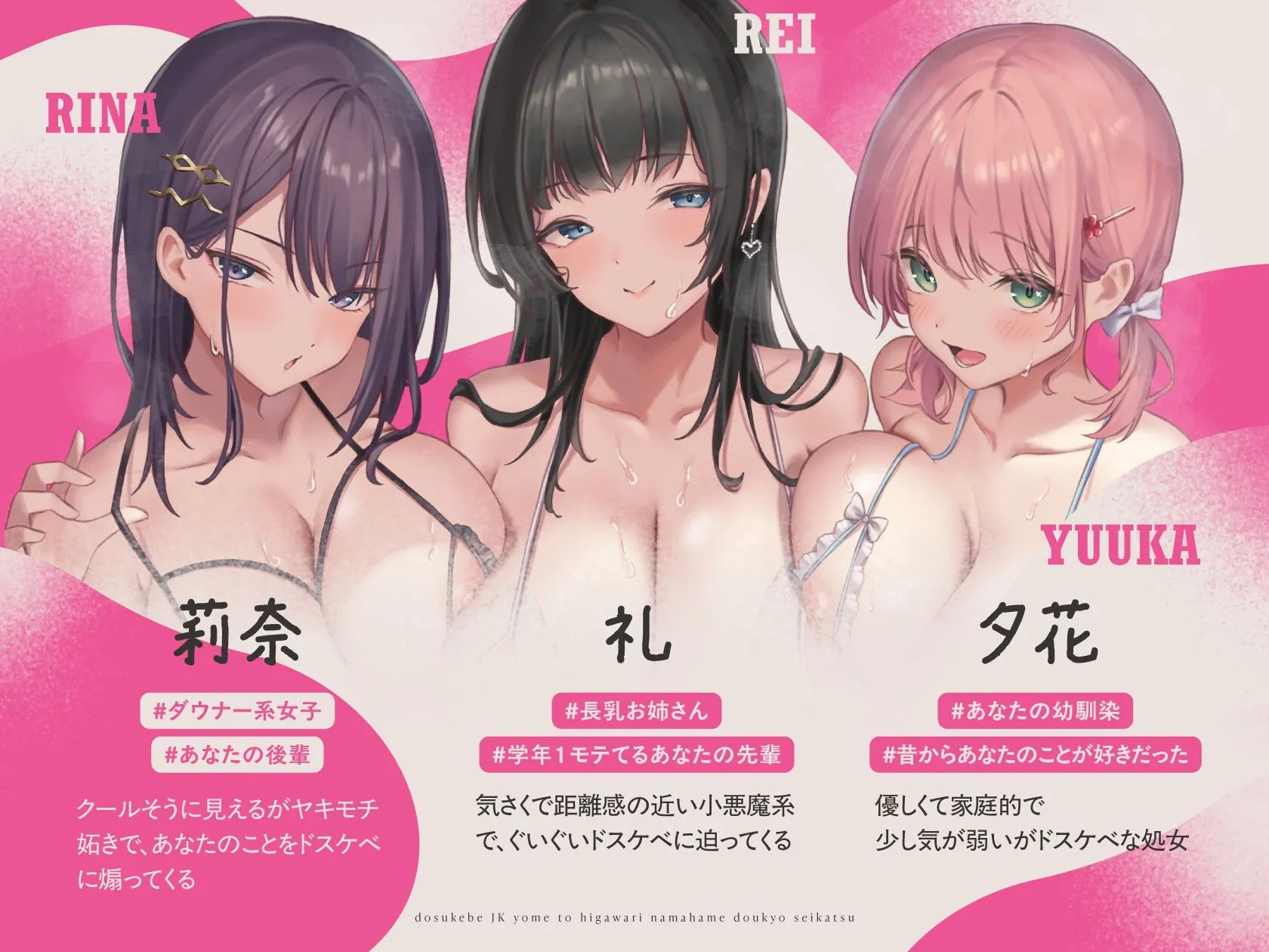 JK嫁ハーレム〜ドスケベJK嫁と日替わり生ハメ同居性活〜 画像1