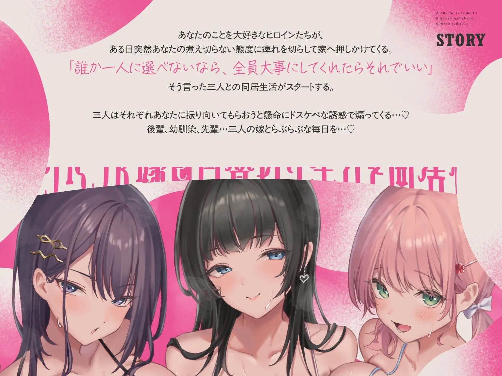 JK嫁ハーレム〜ドスケベJK嫁と日替わり生ハメ同居性活〜 画像3